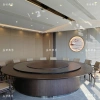 Weihai Resort Hotel's dining furniture, banquet center, private rooms, electric dining tables, club, modern light luxury electric round tables Specification image